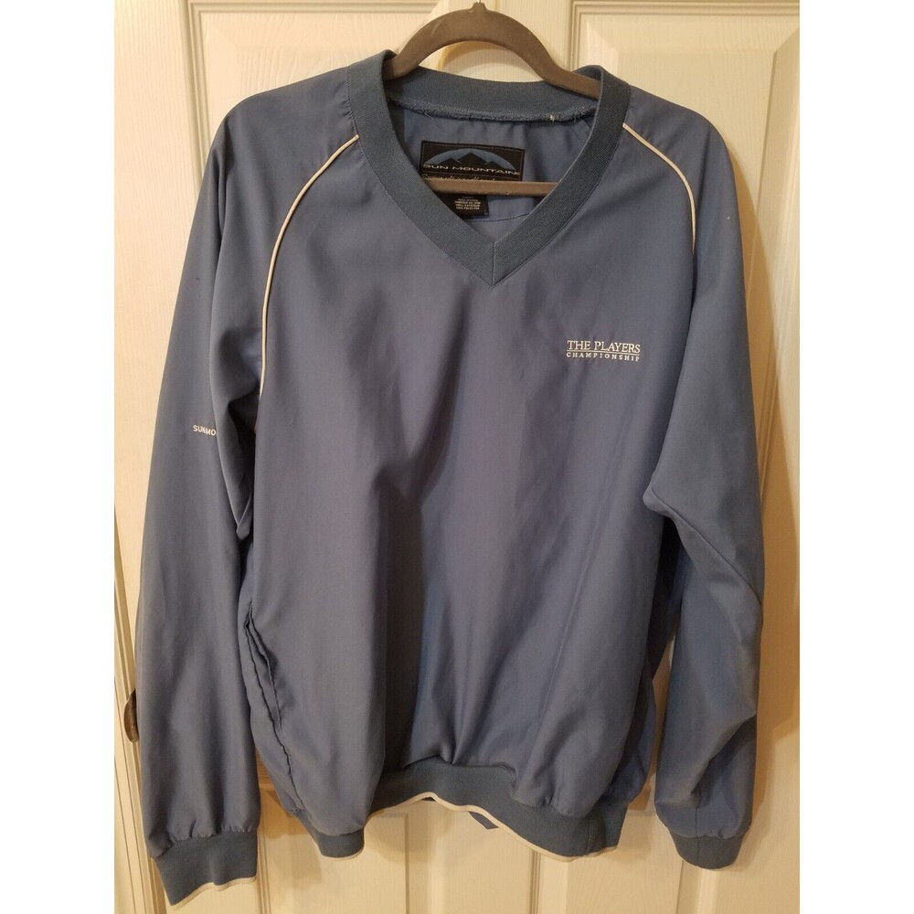 Sun Mountain The Players Championship Long Sleeve Golf Windbreaker Mens Size L
